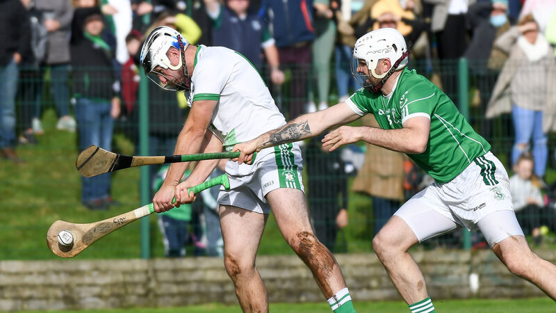 Cian McCarthy and Shane Howard fire Passage past St Vincent's to Seandún JAHC semi