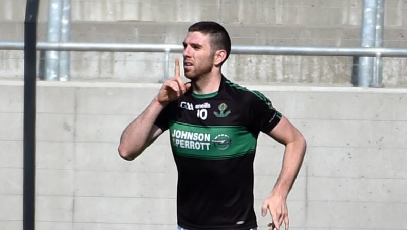 Nemo Rangers' Luke Connolly after scoring a goal against Castlehaven in the Premier SFC final in 2020. Picture: Eddie O'Hare