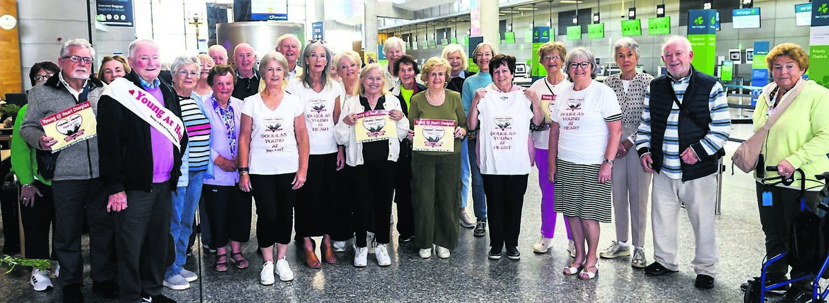 Members of the Douglas Young At Heart Group at Cork Airport prior to their departure to Spain for a week long holiday. Picture: Dan Linehan
Members of the Douglas Young At Heart Group at Cork Airport prior to their departure to Spain for a week long holiday. Picture: Dan Linehan