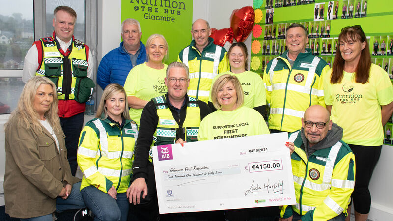 All About Cork: Glanmire woman raises over €4,000 for first responders 