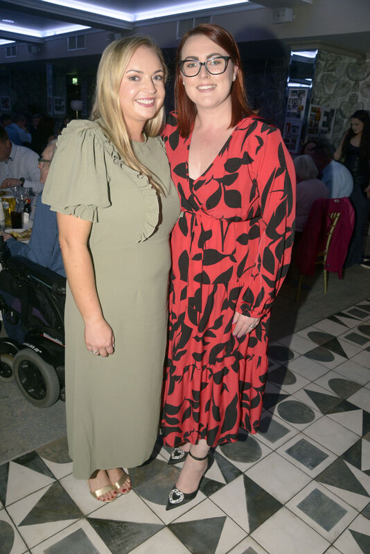 At the Quinn family gathering was Rebecca and Amy Quinn. Picture Denis Boyle