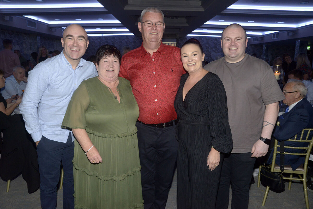 Gavin, Mary, Josh, Carol and Paul Quinn. Picture Denis Boyle Gavin, Mary, Josh, Carol and Paul Quinn. Picture Denis Boyle