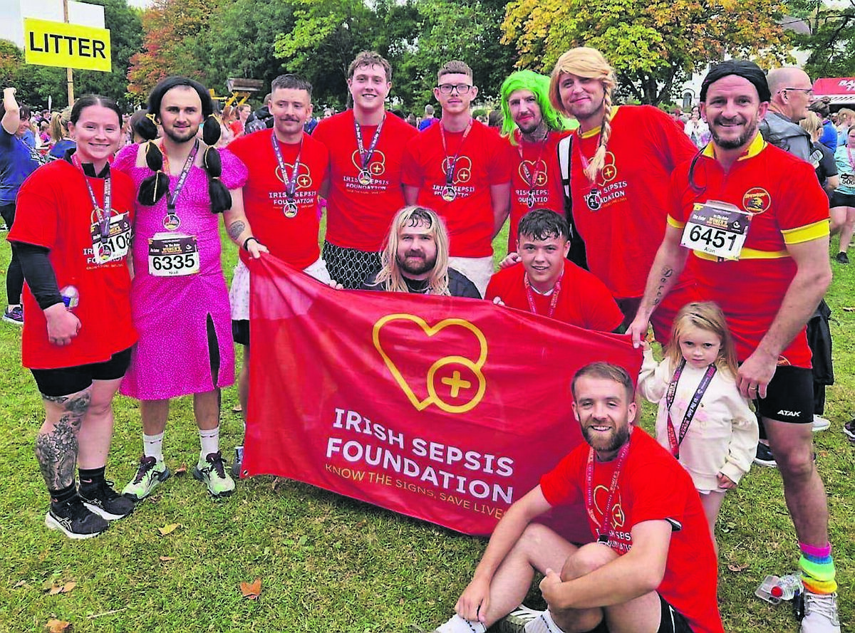 Players from Ballyphehane Celtic completed the Echo Women’s Mini Marathon, raising €1,585 for the Irish Sepsis Foundation