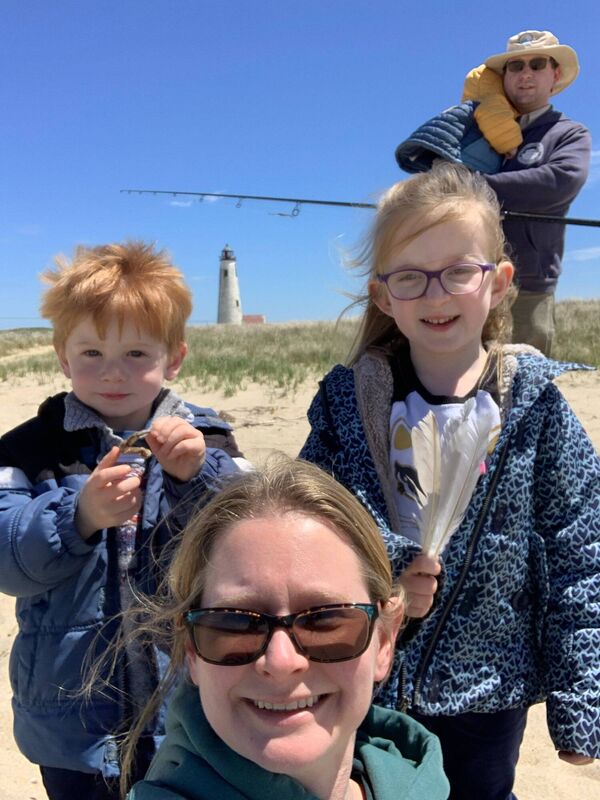 Vincent Murphy, who grew up in Aherla, County Cork, but now lives in Nantucket with his wife Emily Goldstein Murphy and their three young children, Hazel is 6, Ruairí is 4 and Cian is 2 