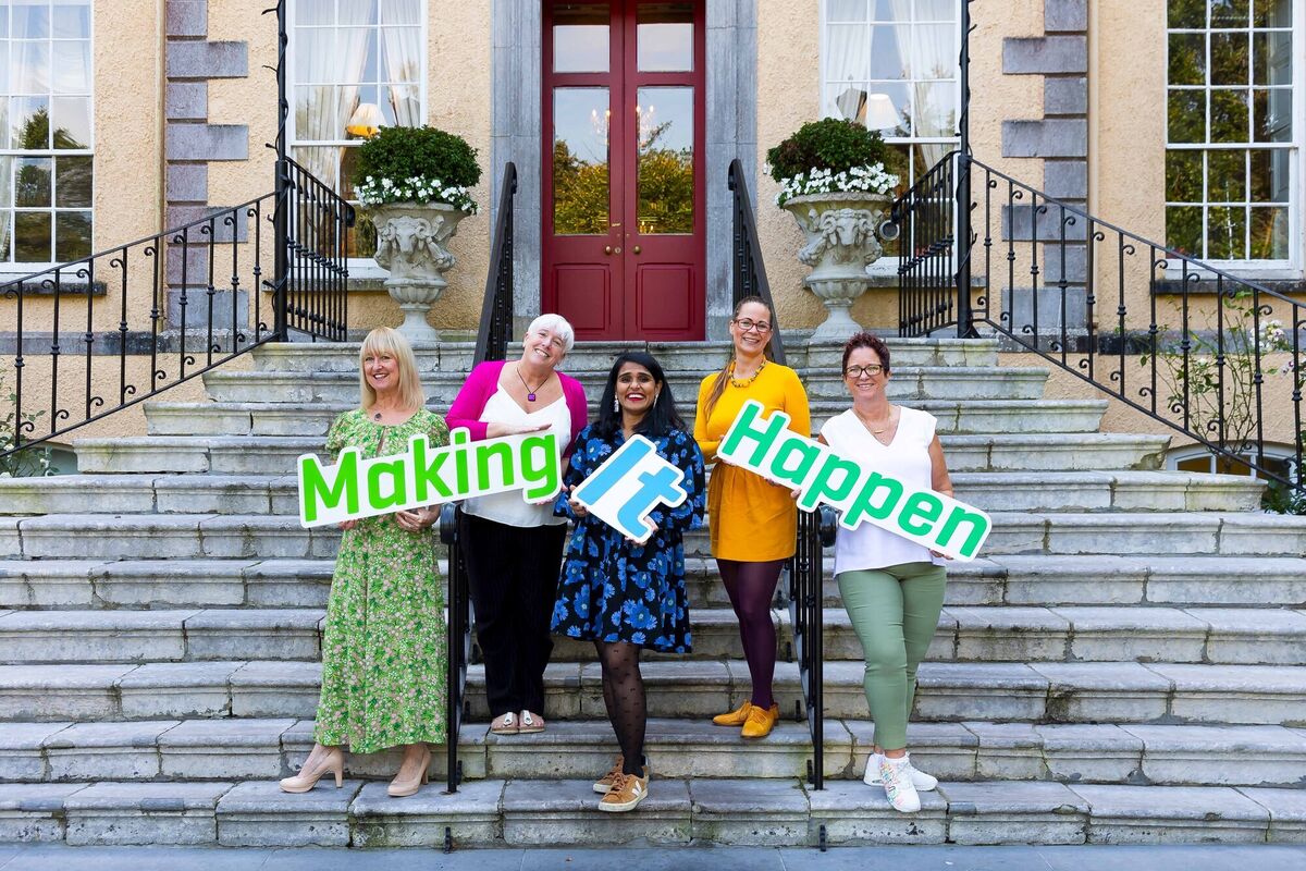 The 'Leading Lights' Barbara Connelly, Atlantic School of English & Active Leisure Ltd.; Clair Kelly, The Holistic Hound; Bhagya Barrett, Rebel City Distillery; Hanna Bäckmo , Hanna’s Bees; Jo Arbon, The Holistic Hound pictured at the launch of this year's National Women's Enterprise Day for the South West, hosted by LEOs Cork and Kerry. Picture: Alison Miles /OSM PHOTO The 'Leading Lights' Barbara Connelly, Atlantic School of English & Active Leisure Ltd.; Clair Kelly, The Holistic Hound; Bhagya Barrett, Rebel City Distillery; Hanna Bäckmo , Hanna’s Bees; Jo Arbon, The Holistic Hound pictured at the launch of this year's National Women's Enterprise Day for the South West, hosted by LEOs Cork and Kerry. Picture: Alison Miles /OSM PHOTO