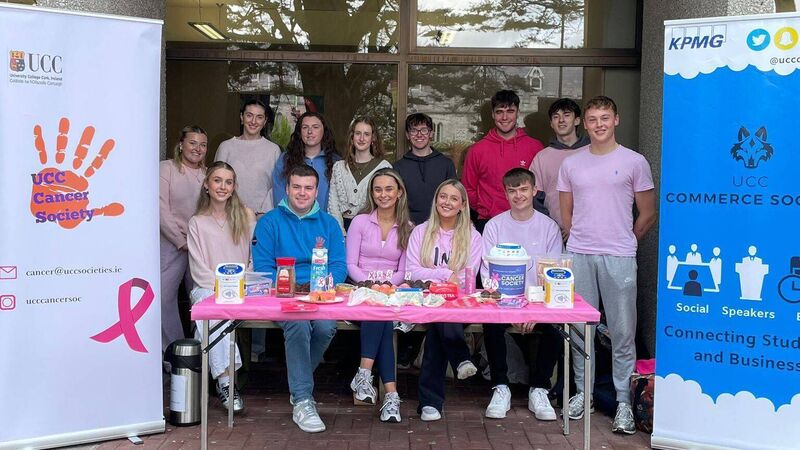 UCC students launch fundraising drive for Breast Cancer Ireland UCC students launch fundraising drive for Breast Cancer Ireland