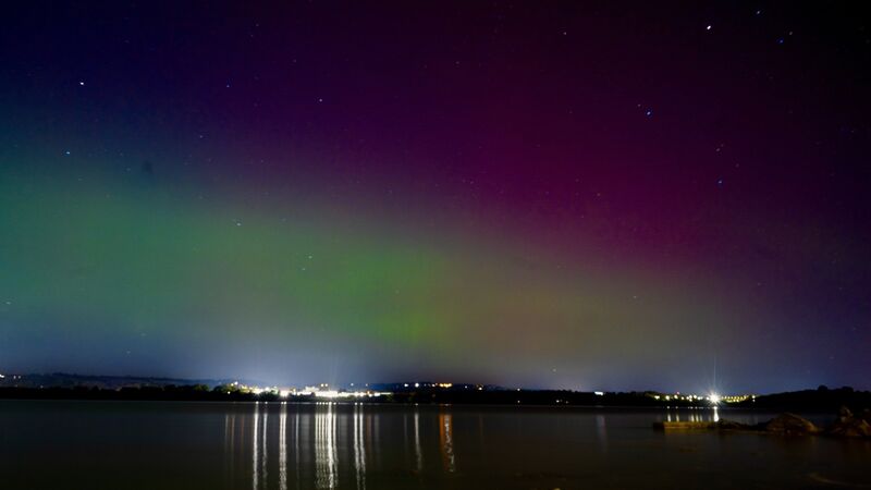 Pictures: Northern Lights illuminate sky across Cork 
