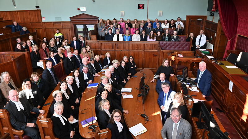 'A powerhouse of legal knowledge': Tributes paid to court registrar, Martin O'Donovan, on his retirement 