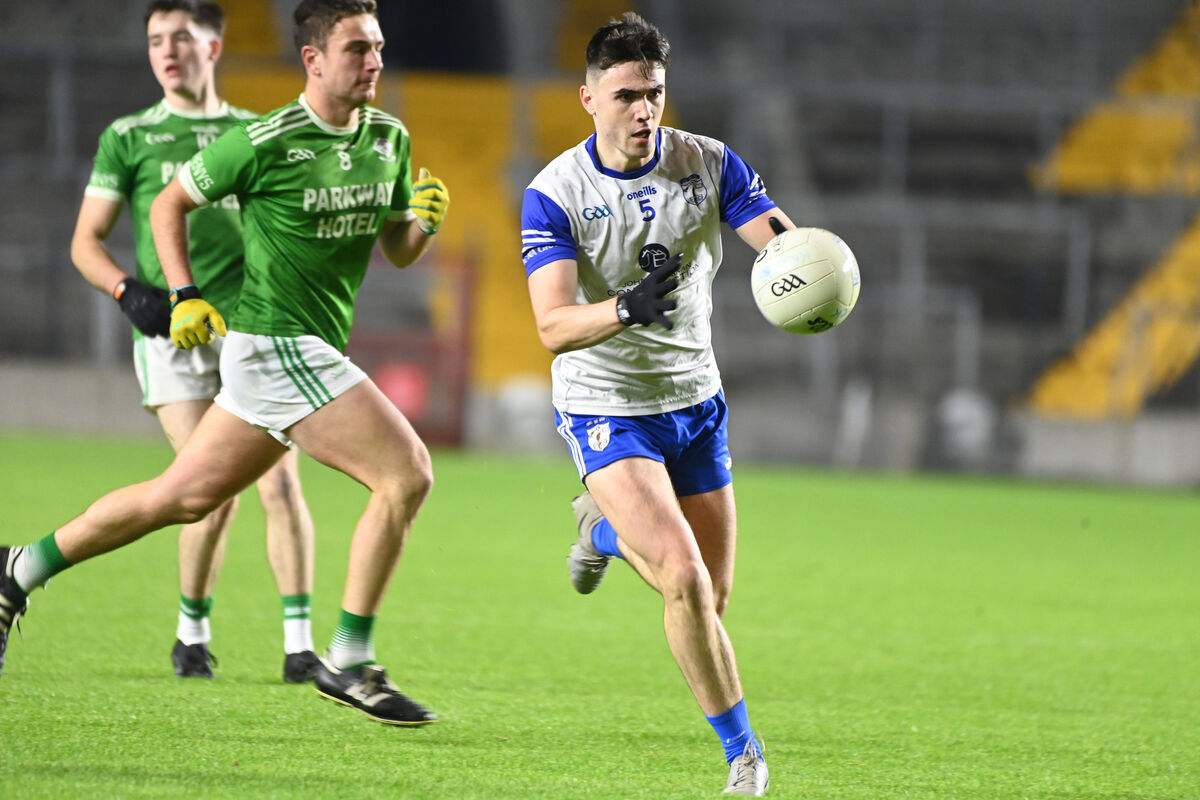  Gearóid Looney with possession for Knocknagree against Dohenys. Picture: Larry Cummins