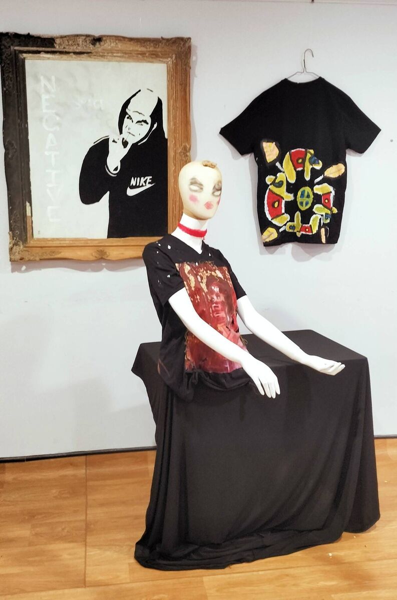 Some of the 40 t-shirts by 40 artists set to go on show at My Place Midleton Gallery. Some of the 40 t-shirts by 40 artists set to go on show at My Place Midleton Gallery.
