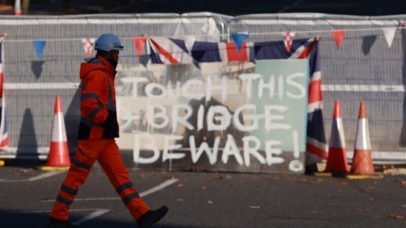 Police probe sinister threat over planned dismantling of Belfast’s Boyne Bridge