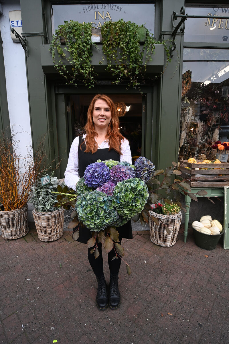 Florist Rachel McCarthy at Ina McCarthy for Flowers on Main Street, Midleton. Picture: Larry Cummins Florist Rachel McCarthy at Ina McCarthy for Flowers on Main Street, Midleton. Picture: Larry Cummins