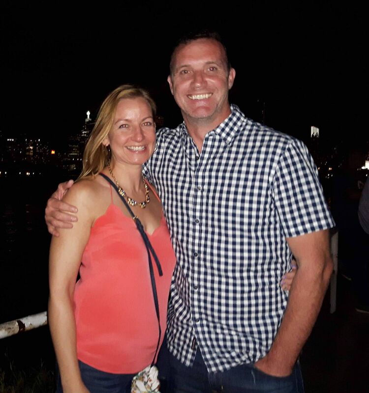 Ken and his wife Aisling.