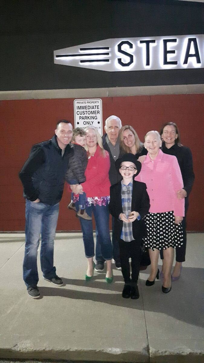 Ken with family. Ken with family.