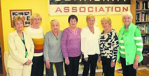 The Blackrock Community Association committee that organised the fundraising social for Marymount Hospice: Marie Delaney, Helen Nolan, Sadie O Brien, Carmel Hatchell (secretary/chairperson), Marion Harrington, Mary O’Connor, and Anne Kelleher. The Blackrock Community Association committee that organised the fundraising social for Marymount Hospice: Marie Delaney, Helen Nolan, Sadie O Brien, Carmel Hatchell (secretary/chairperson), Marion Harrington, Mary O’Connor, and Anne Kelleher.