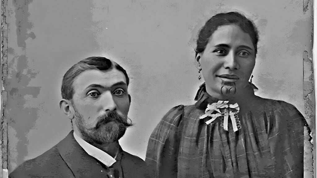 John McGee and his wife Pikhula Irulka John McGee and his wife Pikhula Irulka