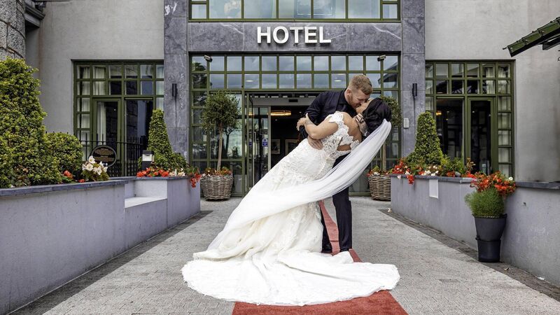 Wedding of the Week: Cork couple who connected on Facebook during Covid marry