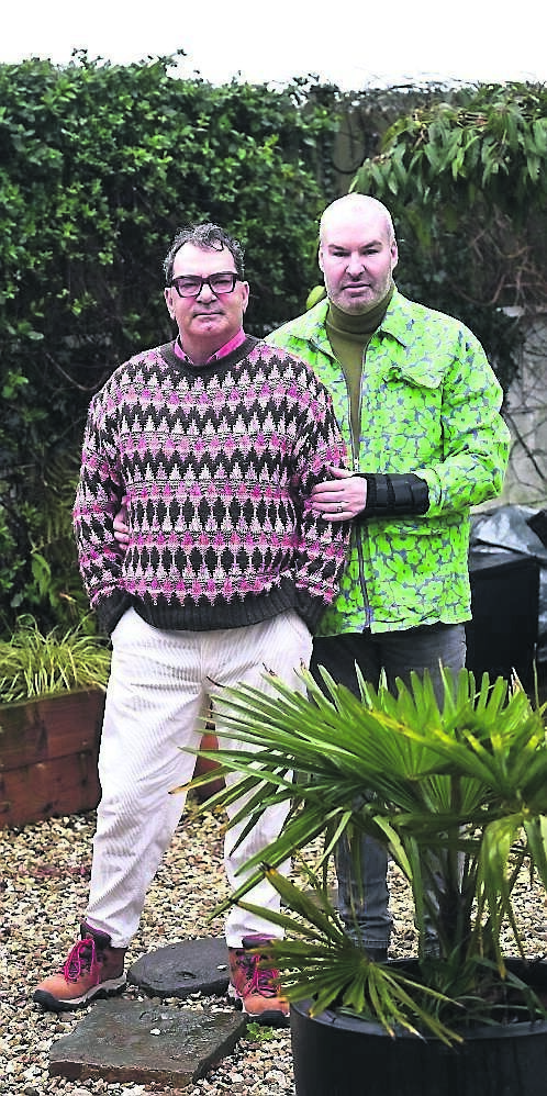 Salon owner Joseph Byrne and his partner Darren Kilkenny. Picture: Dan Linehan Salon owner Joseph Byrne and his partner Darren Kilkenny. Picture: Dan Linehan