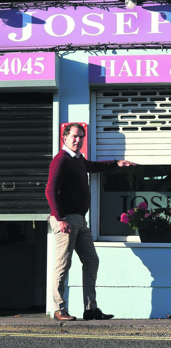 Salon owner Joseph Byrne. Salon owner Joseph Byrne.