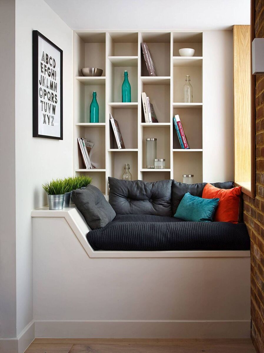 Leisure Spaces: A cosy nook creates the perfect space for reading and relaxation. Picture: Forrester Roberts Interior Design/PA.