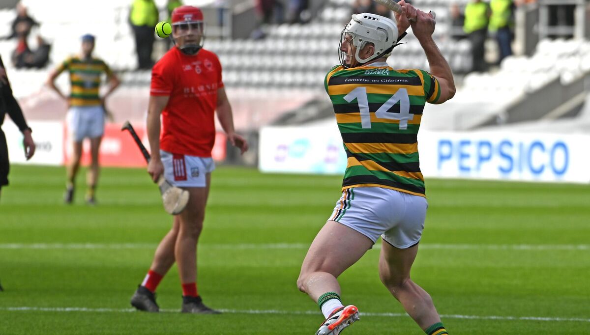 Glen Rovers' Patrick Horgan scores a goal against Blarney during the Co-Op Superstores SAHC final at SuperValu Páirc Uí Chaoimh.. Picture; Eddie O'Hare