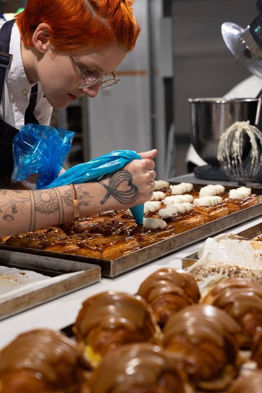 A chef at work in Bread 41.