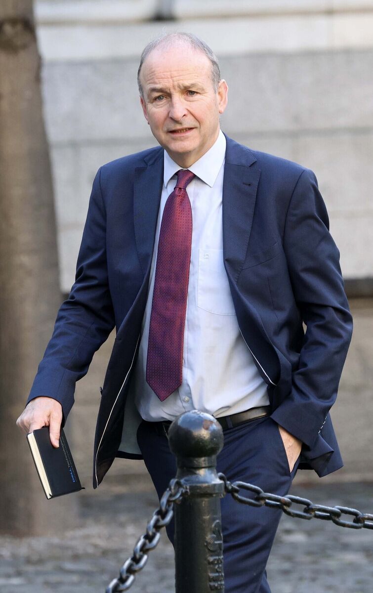 Tánaiste and Fianna Fáil leader and Minister for Foreign Affairs and Defence Micheál Martin today said the general election will be held on either Friday November 29 or December 6 Photo: Sasko Lazarov.