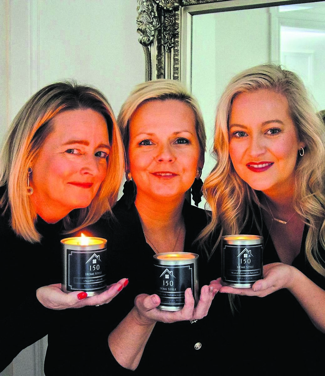 Ashling Muldowney, Janna Foley, Tracy Hurley , of One Fifty Candle Bar & Scent House. Ashling is nominated for The Female Founder Awards. Ashling Muldowney, Janna Foley, Tracy Hurley , of One Fifty Candle Bar & Scent House. Ashling is nominated for The Female Founder Awards.
