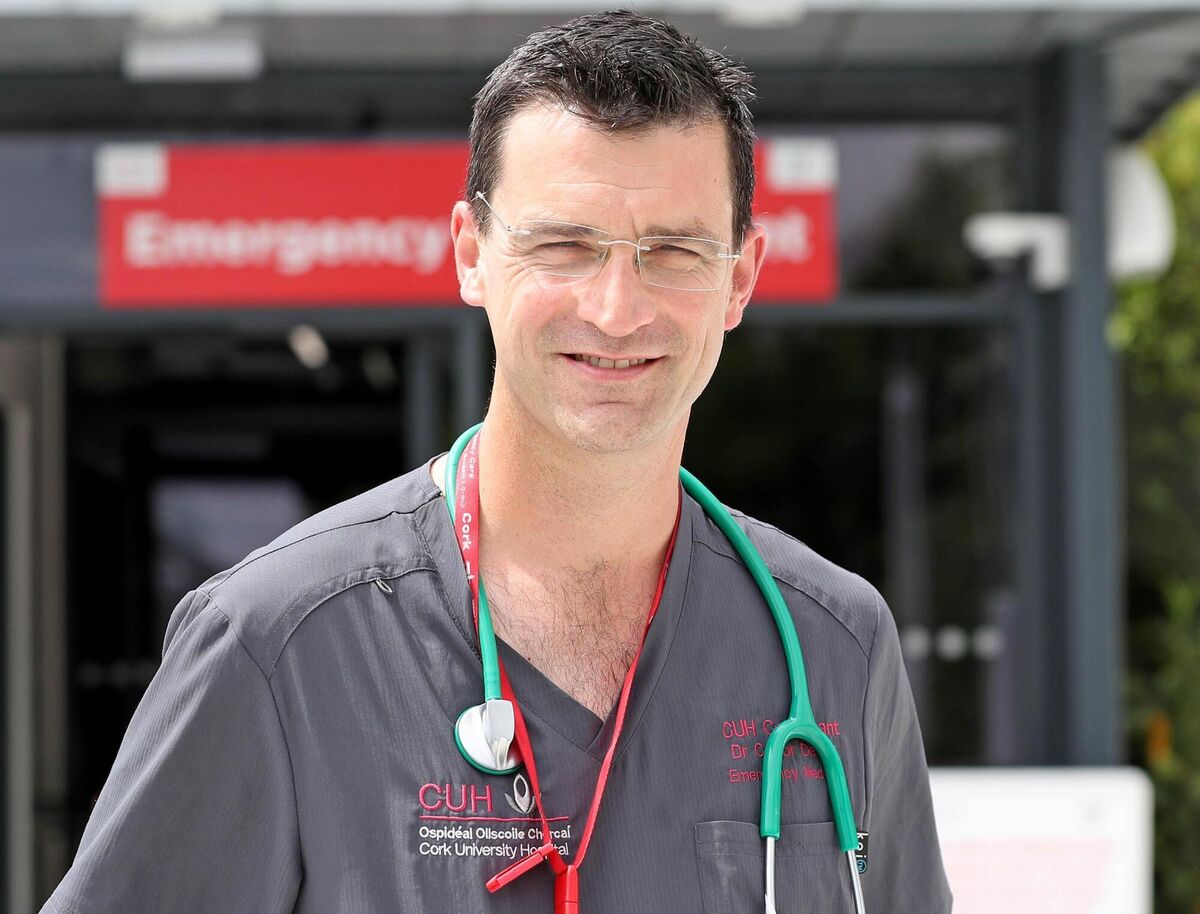 Conor Deasy, professor in emergency medicine in CUH and UCC. Picture: Jim Coughlan.