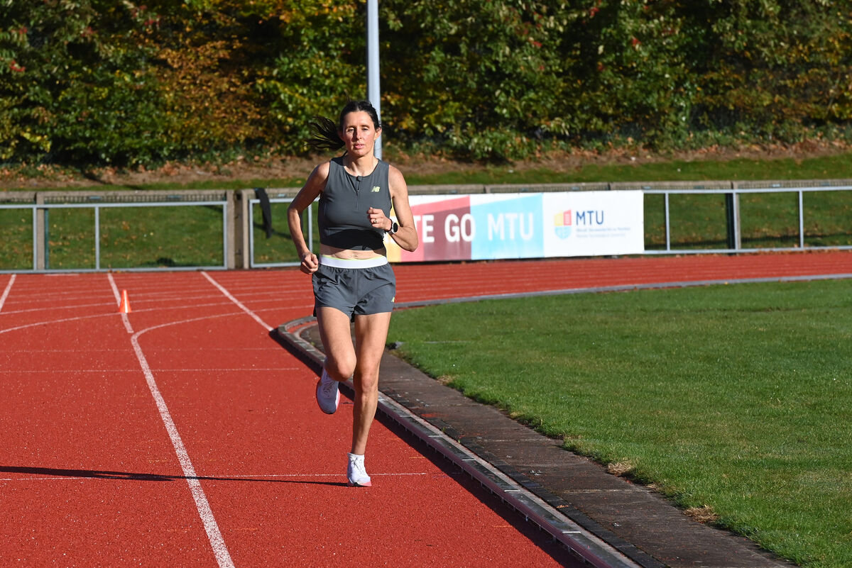  ECHO Women In Sport WISA: Sinead O'Connor , Leevale AC, winner of The Echo Women's Mini-Marathon 2024 - Athletics. Pic Larry Cummins