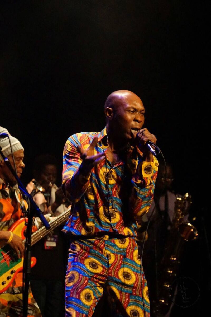 Seun Kuti at the Everyman for Guinness Cork Jazz Festival. Picture: Thady Trá (IG: @thadytraphotos) Seun Kuti at the Everyman for Guinness Cork Jazz Festival. Picture: Thady Trá (IG: @thadytraphotos)