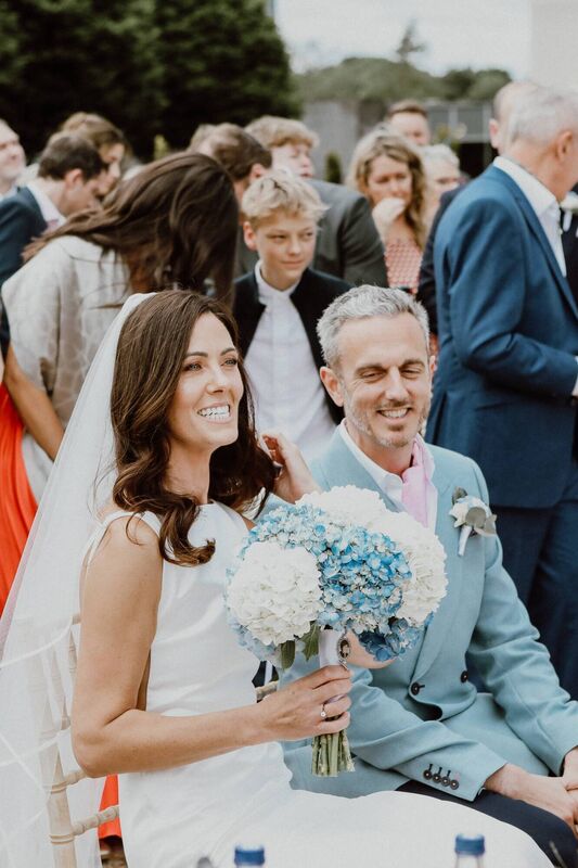 Emer Murphy and Spencer Trigg, who were married in Cork over the summer, but live in the UK.