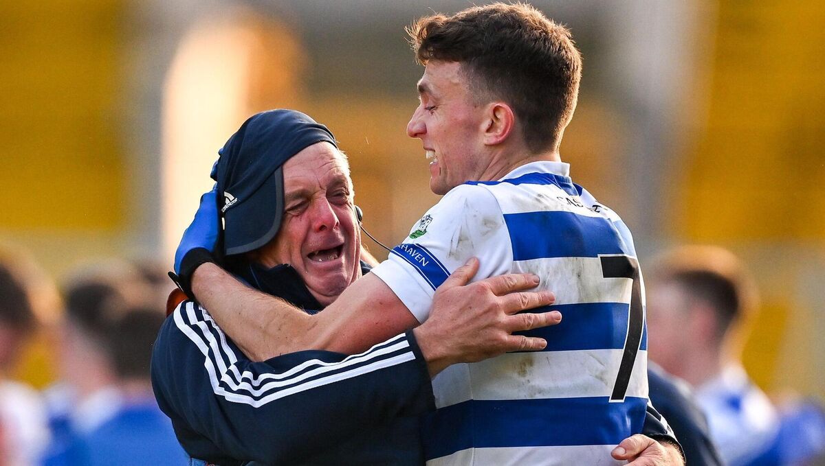 James McCarthy and Mark Collins celebrate after Castlehaven beat Nemo Rangers in the Premier SFC final last year. Picture: Brendan Moran/Sportsfile James McCarthy and Mark Collins celebrate after Castlehaven beat Nemo Rangers in the Premier SFC final last year. Picture: Brendan Moran/Sportsfile