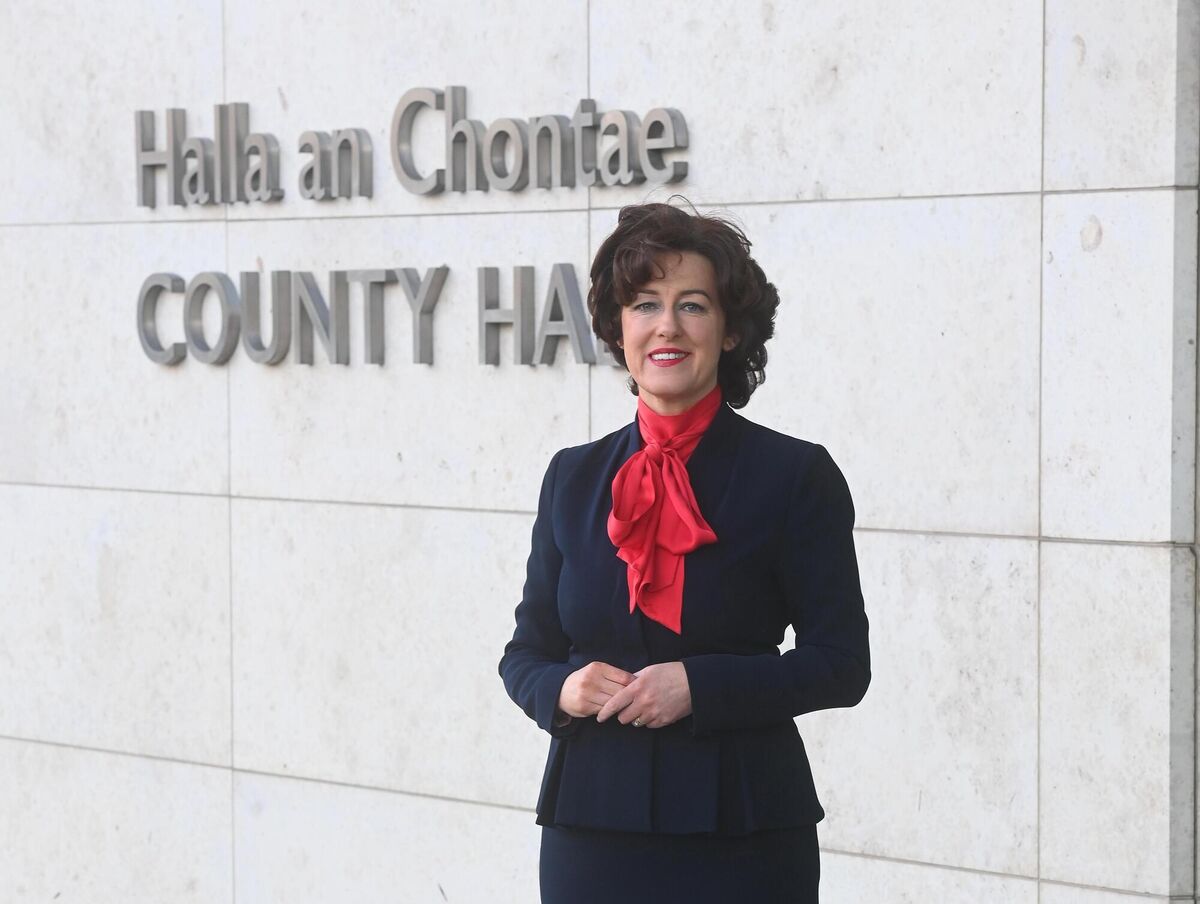 Councillor Gillian Coughlan, former Mayor of the County of Cork at County Hall, Cork. Pic Larry Cummins