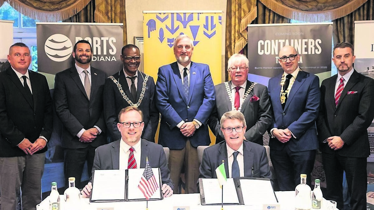 Ports of Cork and Indiana sign memorandum of understanding