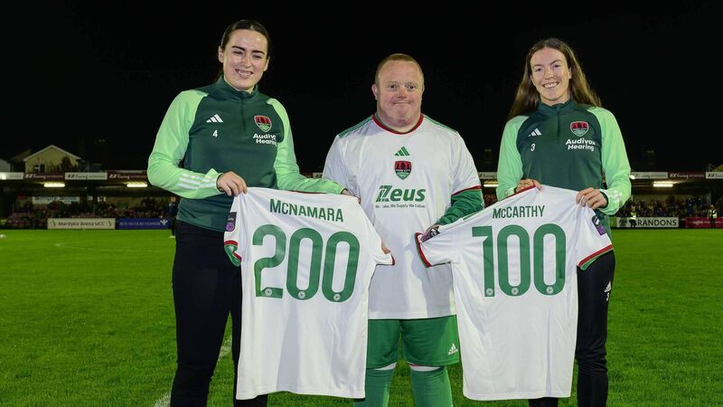 Ciara McNamara and Shaunaugh McCarthy mark special milestones at Cork City