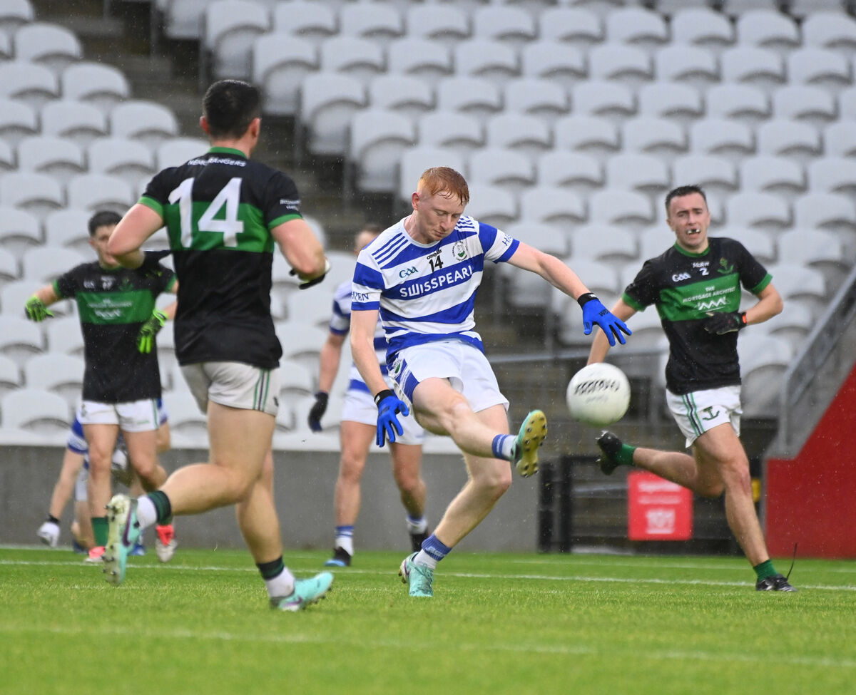 Jack Cahalane kicks a point from play for Castlehaven against Nemo Rangers. Picture: Larry Cummins Jack Cahalane kicks a point from play for Castlehaven against Nemo Rangers. Picture: Larry Cummins