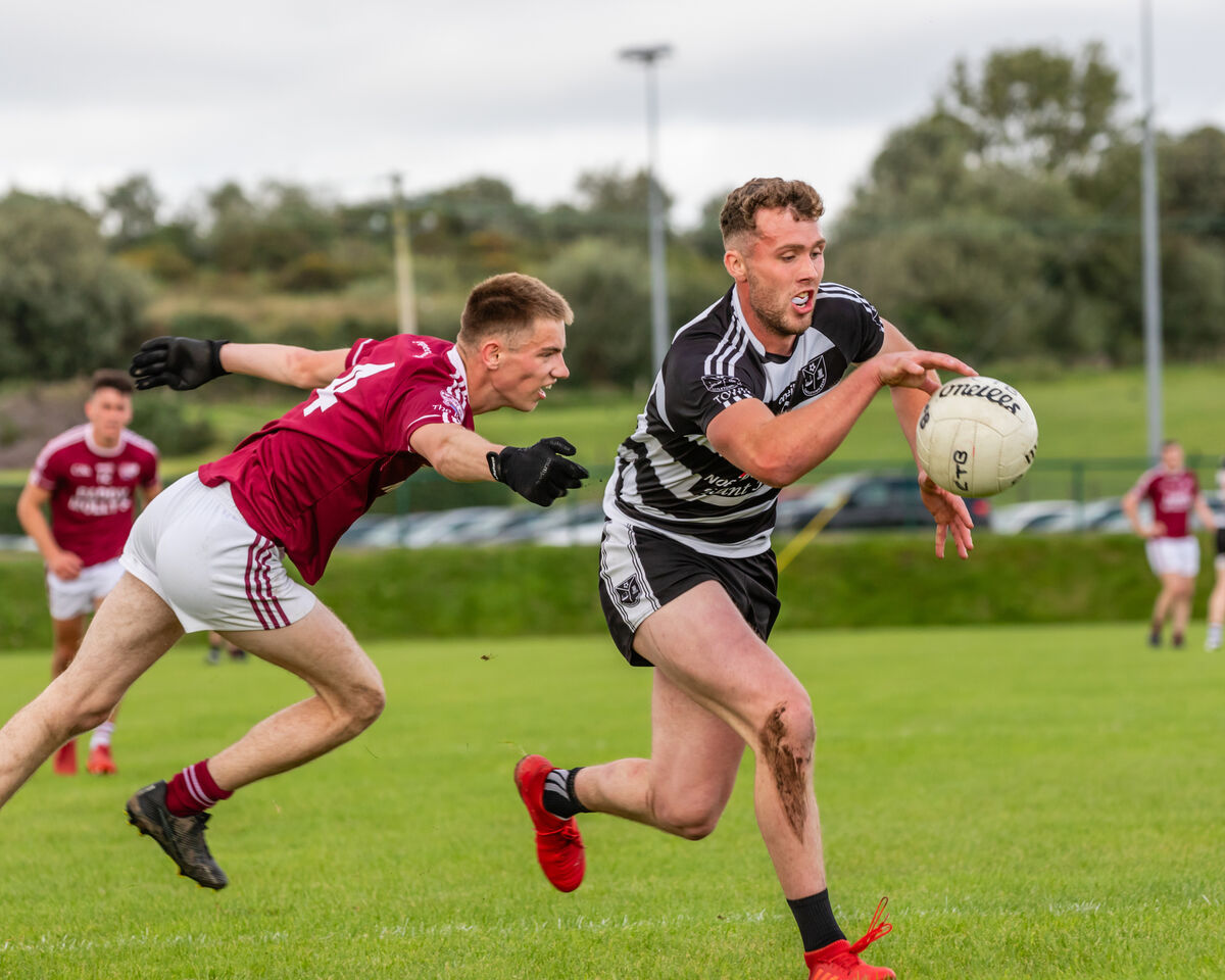 Fintan Fenner in action for Castletownbere against Rockchapel last year. Picture: Anne Marie Cronin
