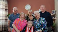 Watch: Jazz band serenades centenarian Kathleen on her birthday in Cork city