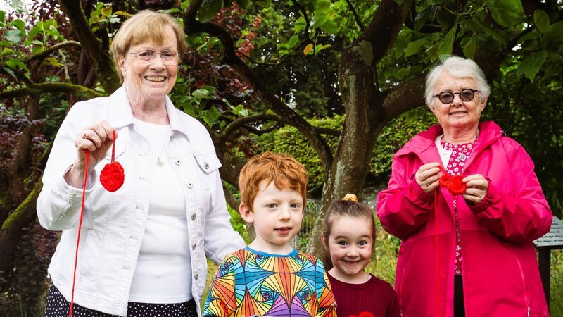 400 crochet hearts to hang in Cork city venue in memory of loved ones 400 crochet hearts to hang in Cork city venue in memory of loved ones