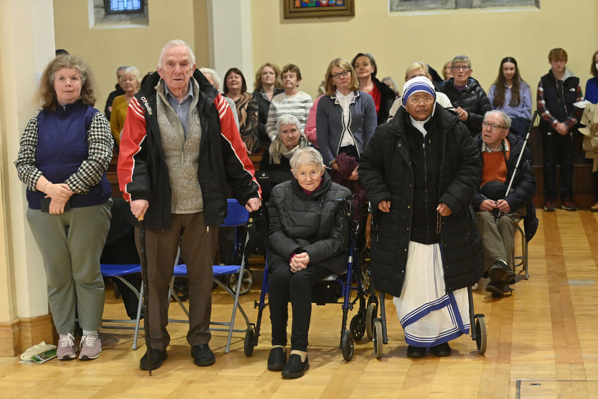 Members of the public viewing the relics of St Bernadette of Lourdes at the Cathedral of St Mary and St Anne, Cork for two days of veneration by members of the public. Picture Dan Linehan Members of the public viewing the relics of St Bernadette of Lourdes at the Cathedral of St Mary and St Anne, Cork for two days of veneration by members of the public. Picture Dan Linehan