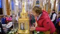 Watch: Thousands gather in Cork's North Cathedral for relics of Bernadette of Lourdes