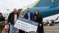Four-times weekly Cork-Glasgow flights begin