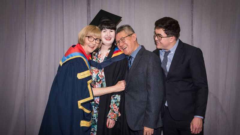 'It’s not every Mum who gets to hand her daughter her degree': Emotional day for MTU President