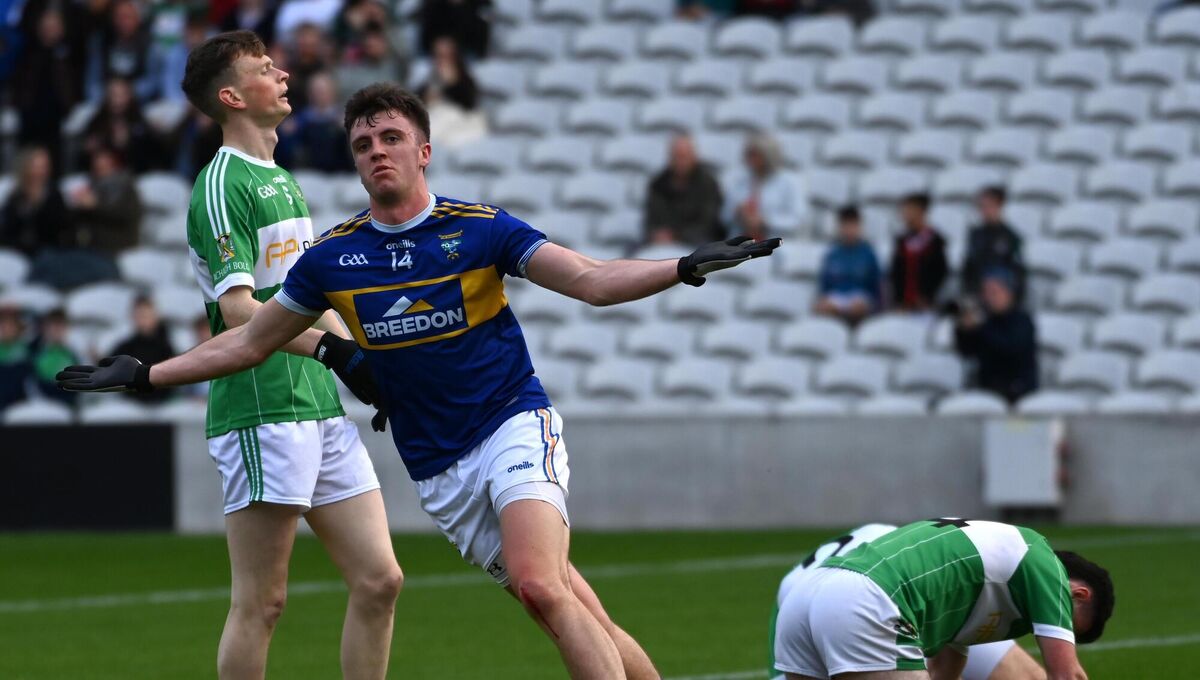 Kilshannig's Éanna O'Hanlon celebrates his goal against Aghabullogue. Picture: Eddie O'Hare Kilshannig's Éanna O'Hanlon celebrates his goal against Aghabullogue. Picture: Eddie O'Hare