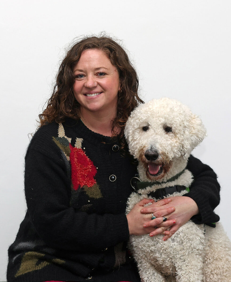  Kathryn Sheehan, UCC Disability Support Service and Romeo. Picture: Jim Coughlan.