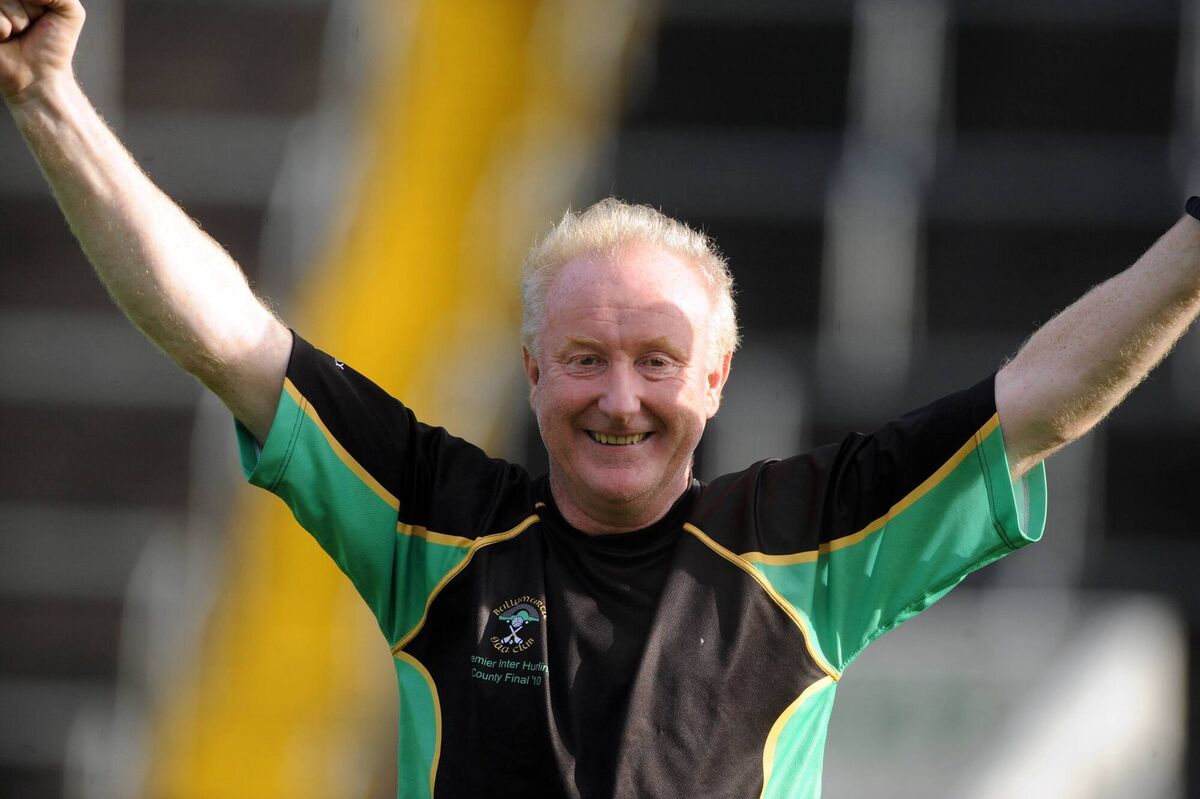 Eddie Murphy celebrates after Ballymartle's Cork SHC win over St Finbarr's in 2011. Picture: Eddie O'Hare Eddie Murphy celebrates after Ballymartle's Cork SHC win over St Finbarr's in 2011. Picture: Eddie O'Hare
