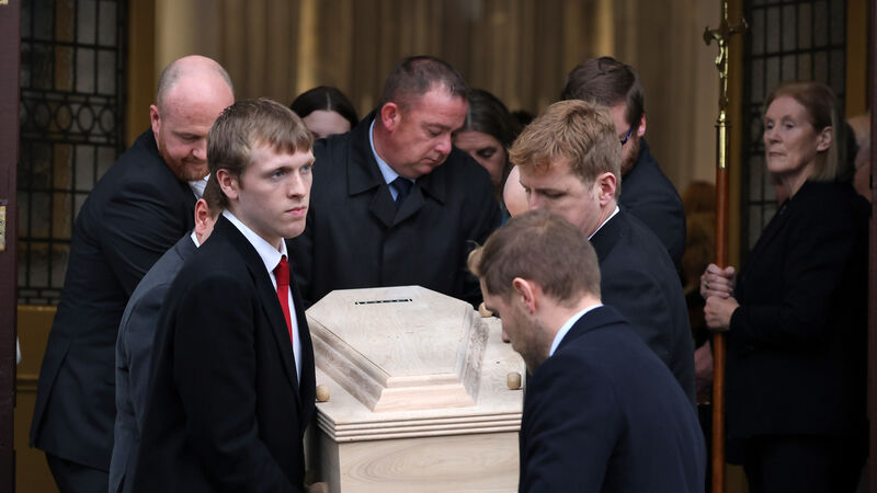 Mourners gather for funeral of ‘journalistic giant’ David Davin-Power