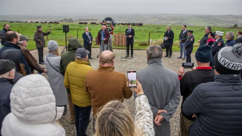 Steel from World Trade Centre arrives at Cork's Garden of Remembrance