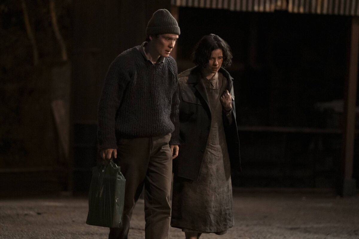  Cillian Murphy as Bill Furlong and Zara Devlin as Sarah Redmond. Picture: Enda Bowe/Lionsgate